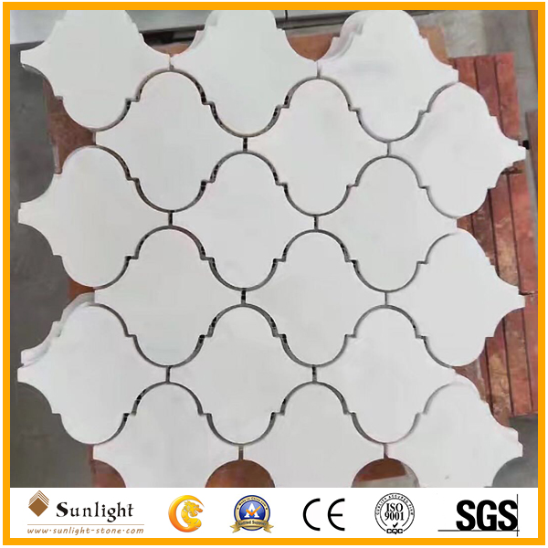 Crystal white Marble Mosaic Tile late