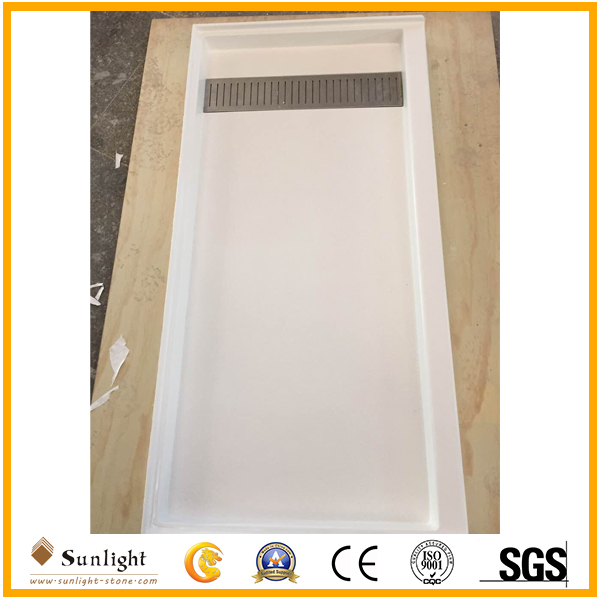 32＂x60 trench drain shower base
