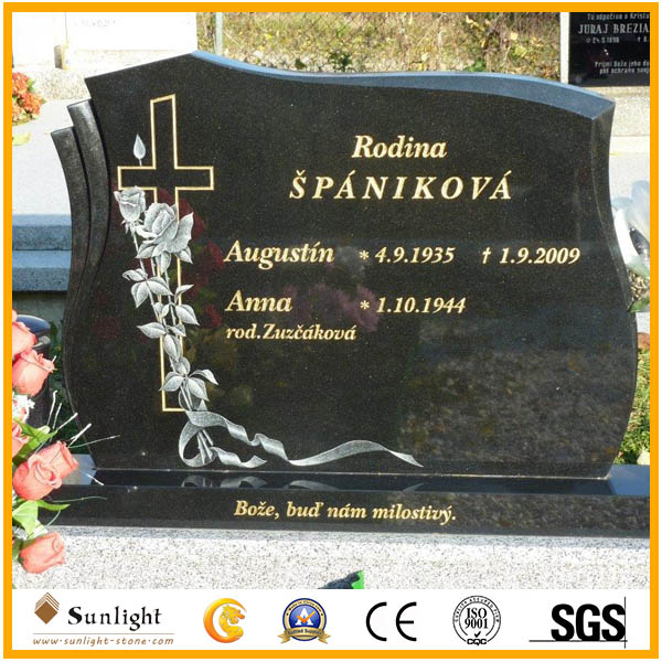 black granite monuments