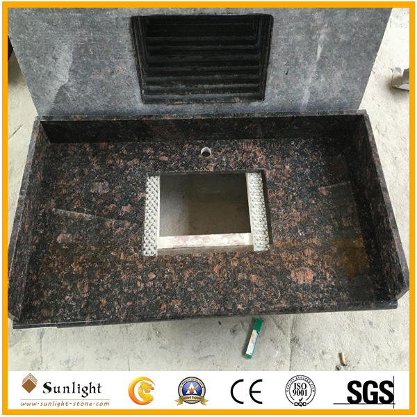 India Tan Brown Granite vanity tops