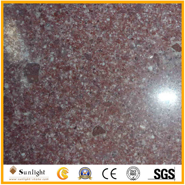 Red Porphyry Granite Stone Paving Til