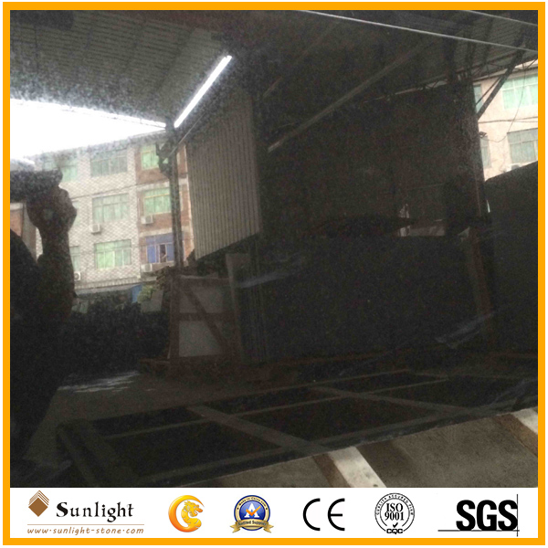 G684 black pearl granite slabs