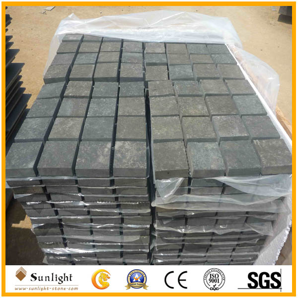 black basalt cubestone on mesh