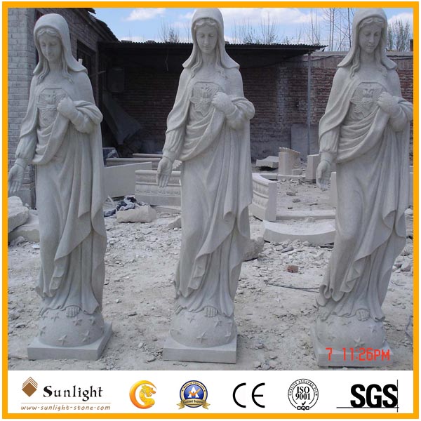 Virgin Mary Marble Sculpture Mother M