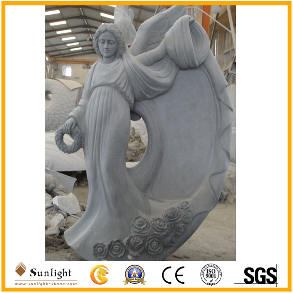 black granite sculpture