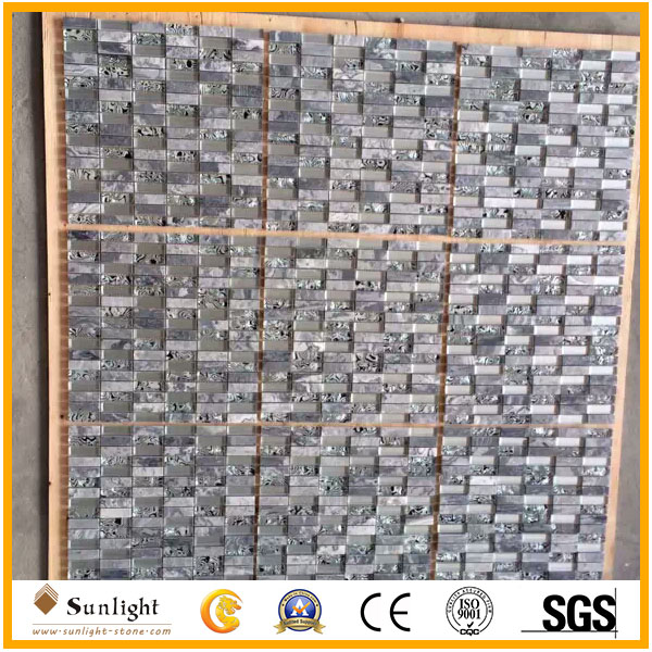 glass mosaic flooring tiles