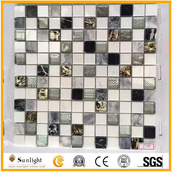 8mm Mix Crystal Glass Mosaic