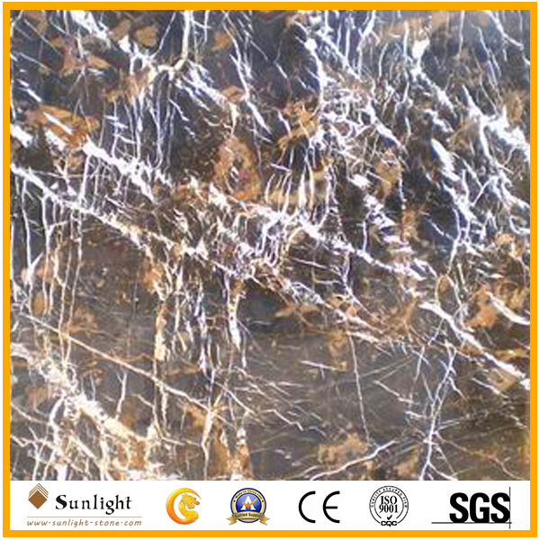 Portoro Marble Slabs for Tiles, Count