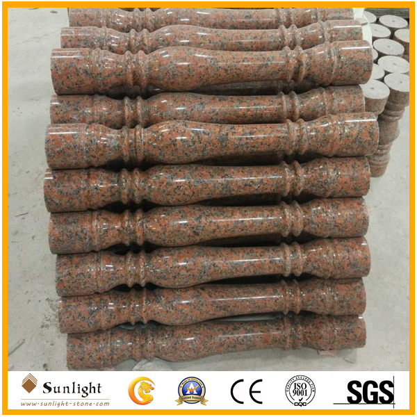 Polished G562 Maple Red Granite Balus