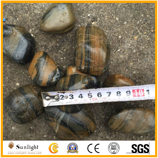 2-3cm, 3-5cm Stripes Polished a Natur
