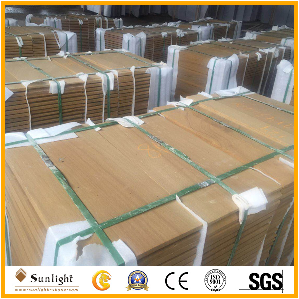 Yellow Wood Vein Sandstone for Exteri