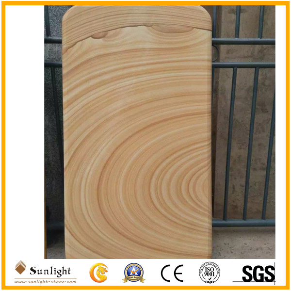 Honed Surface Yellow Wood Grain Sands