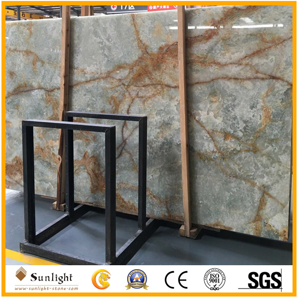 light green Onyx Wall and Floor Tile