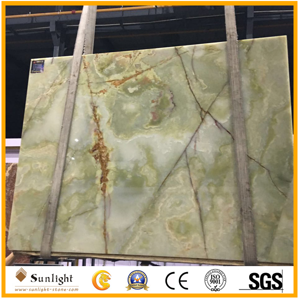 light Green Onyx Marble Onyx Slabs fo