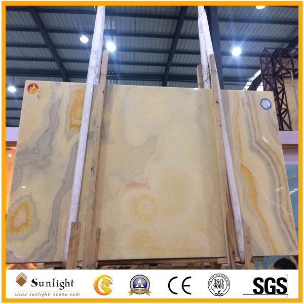 Luxury Yellow Onyx Marble slabs