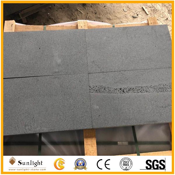 Hainan Ants Line Black Basalt Kerb/Pa