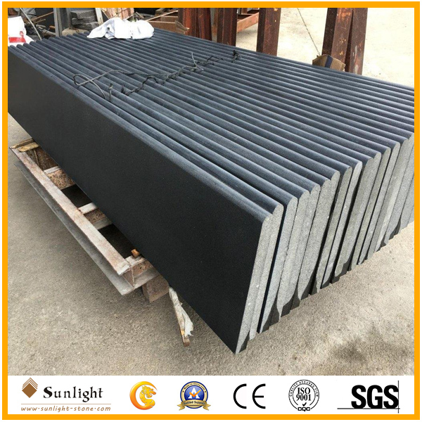 Full Bullnose Edge China Grey/Black B