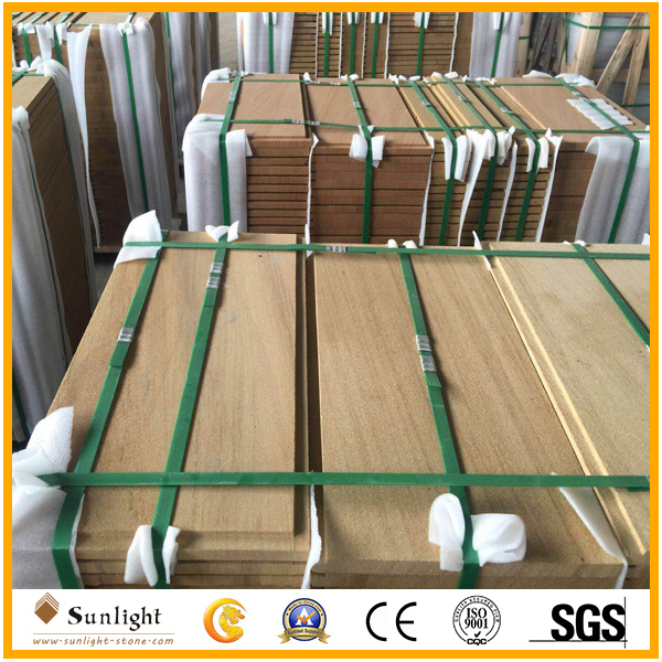 Yellow Wood Vein Sandstone for Exteri