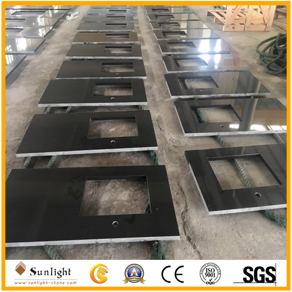 shanxi black granite kitchen countert