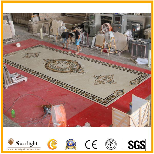 Natural Marble Stone Waterjet Medalli