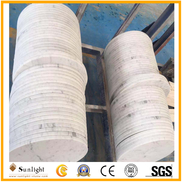 guangxi white marble coffee table top