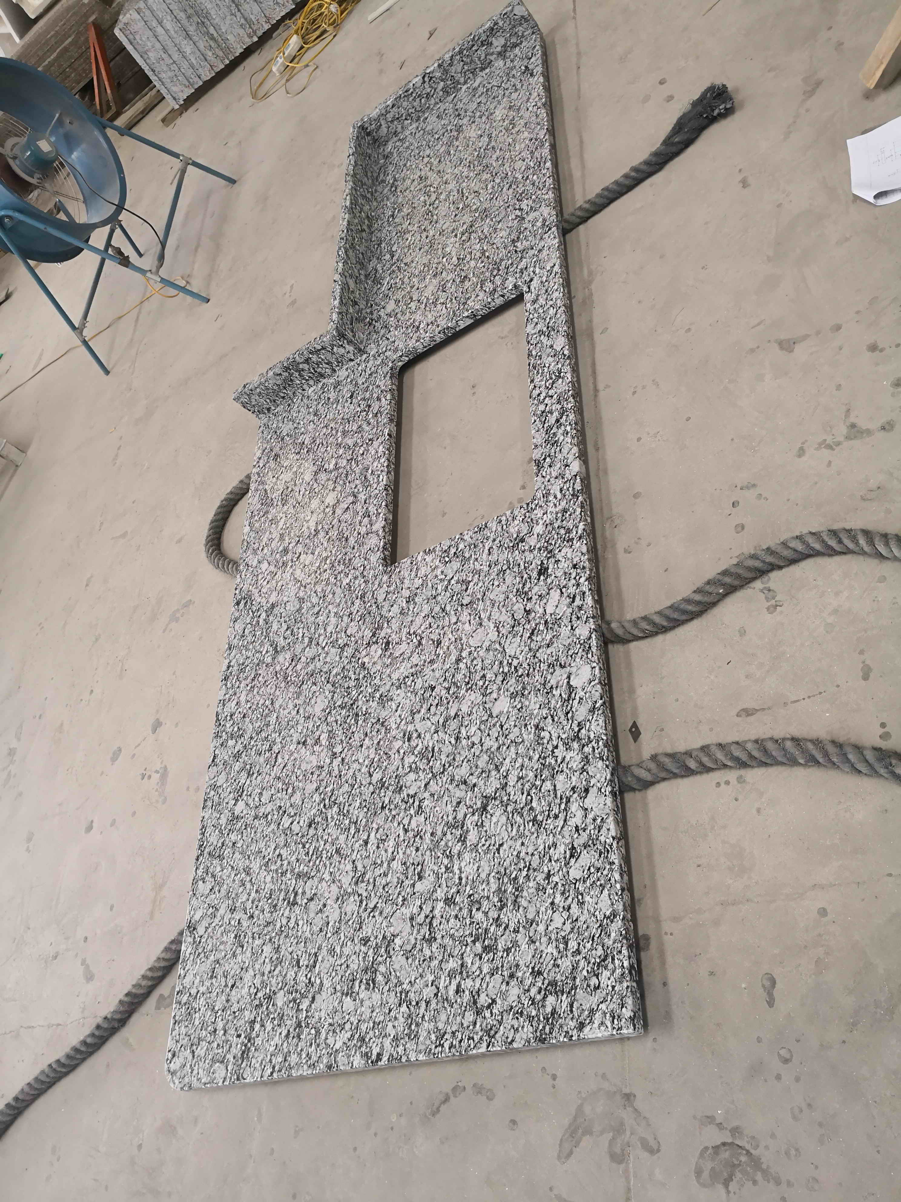 white wave granite kitchen tops