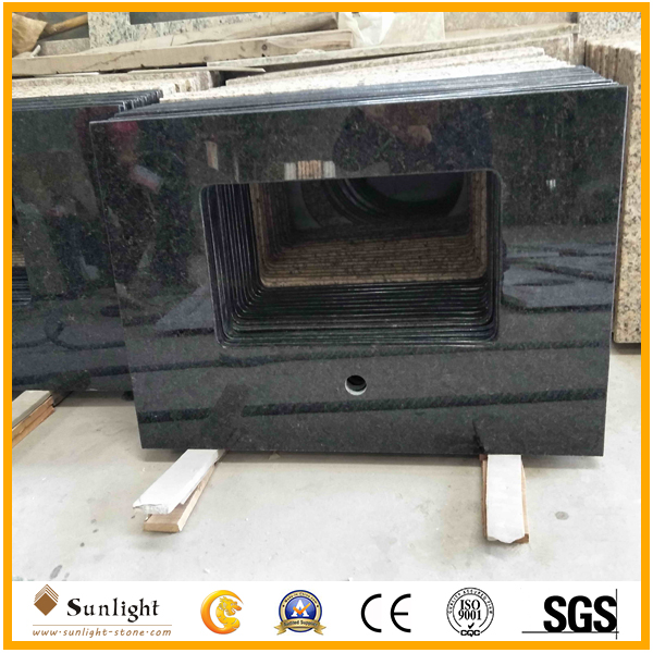 black granite vanity tops