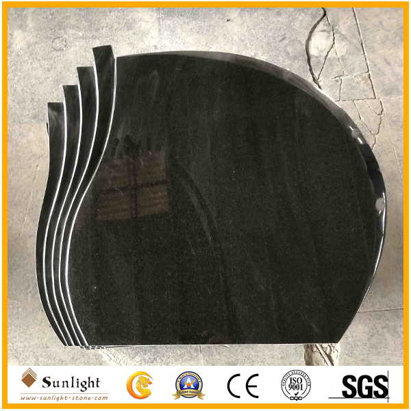 shanxi black granite headstone/tombst