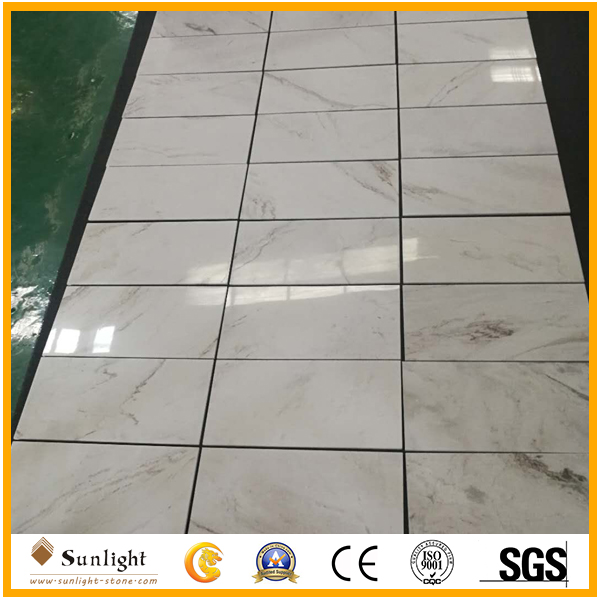 white marble flooring tiles