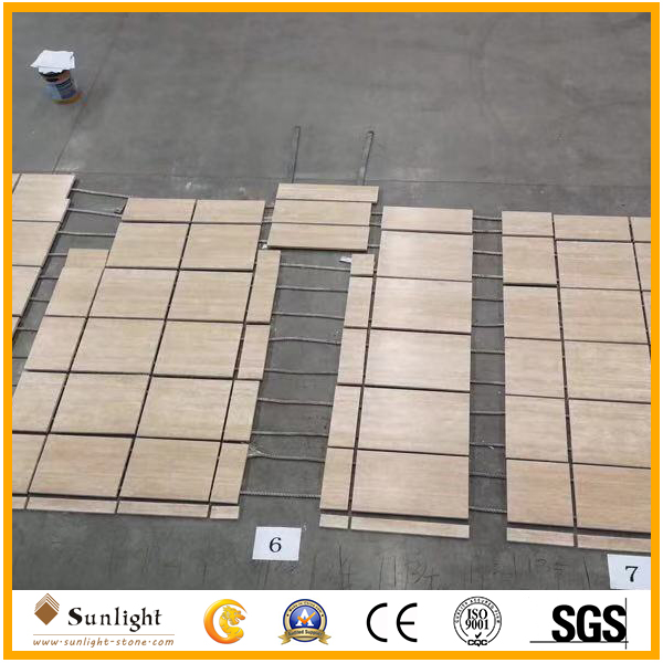 beige travertine tiles