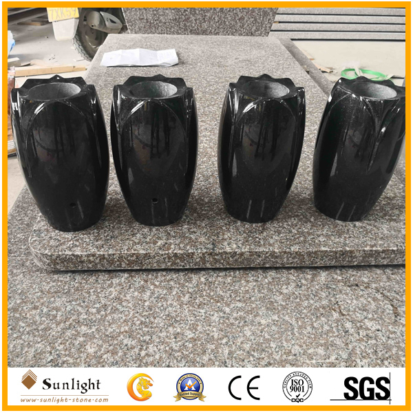 granite flower vase for tombstone