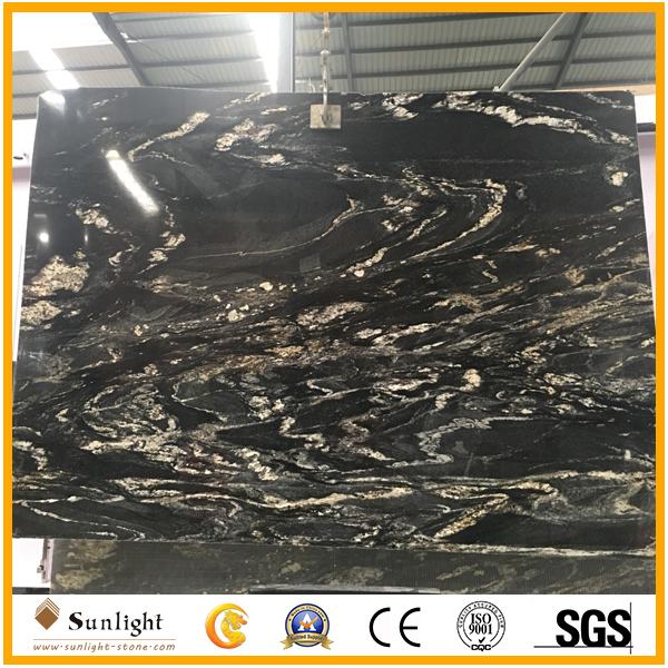 Black Cosmos Titanium granite slabs