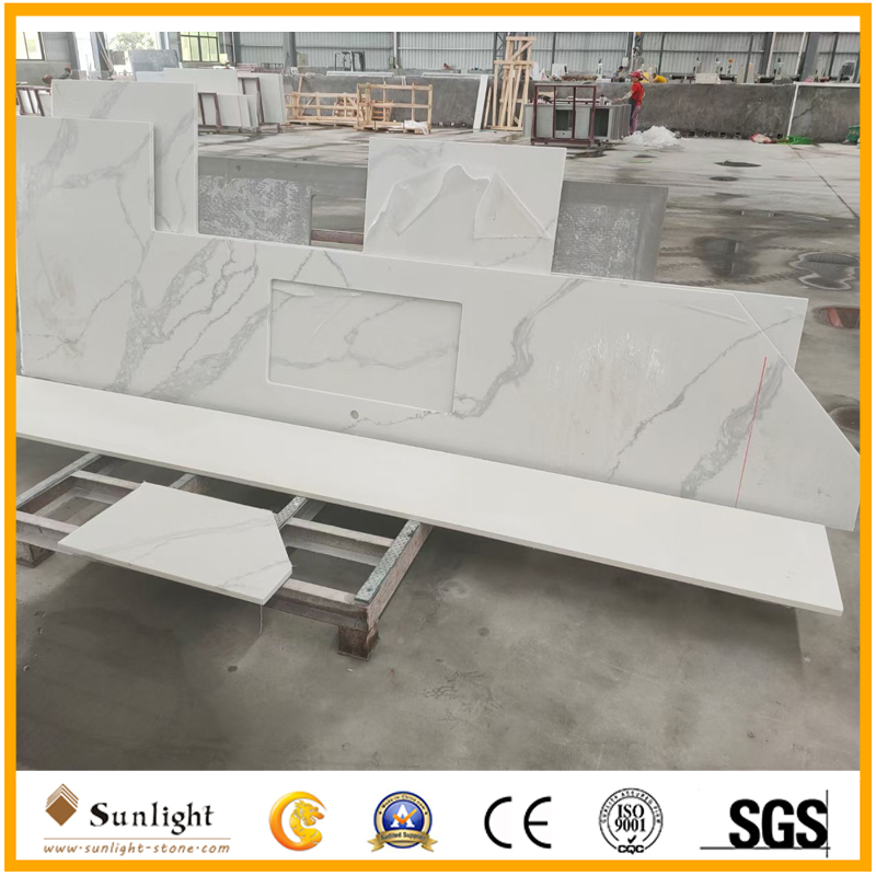 White Calacatta Marble Color Environm