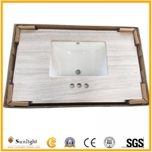 Wood Vein marble vanity top