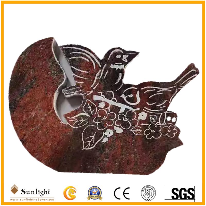 Pigeon Shaped Memorial Plaque in Gran
