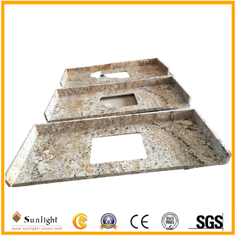 Giallo Granite Countertops, Island To
