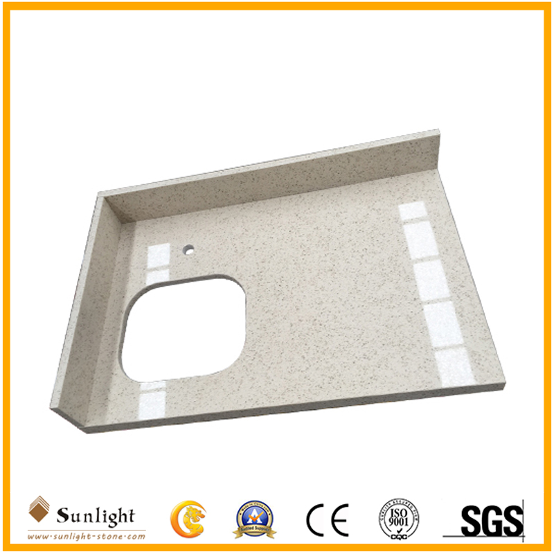 Sparkle Quartz Vanity Tops