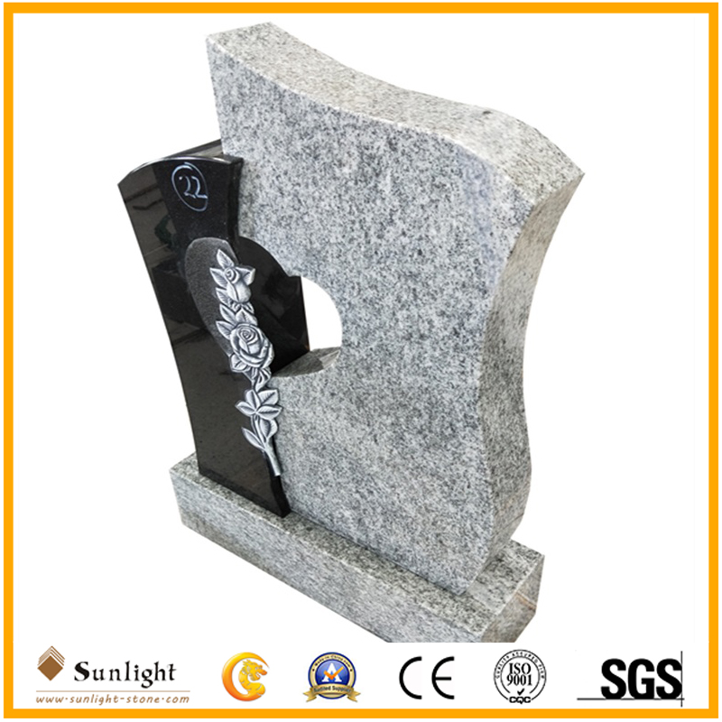 G603 and Black Granite Tombstone