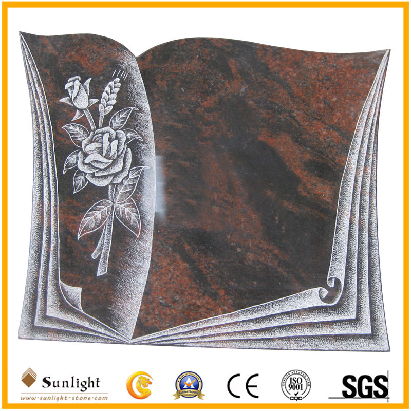 Book/Bible Shape Tombstone